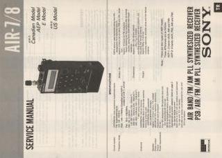 Sony-Air 7_Air 8-1988.Radio preview